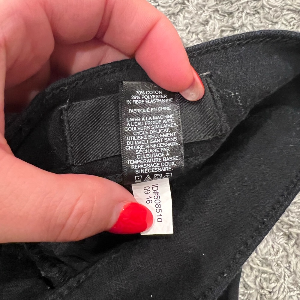 Express ripped Jean Mid Rise Jean legging - Picture 6 of 6